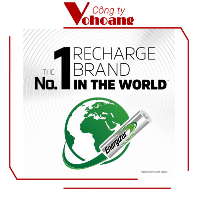 Pin Sạc AA 2000mAh NH15 Power Plus RP2 Energizer NH15 RP2 (Mẫu mới)