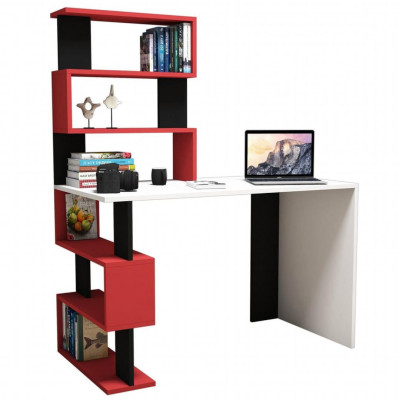Bàn vi tính liền giá sách thiết kế nhỏ gọn SMLIFE Donquino