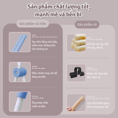 BG Gậy Tập Lưng, Vai 6015 GREY, Chống Gù, Uốn Thẳng Lưng, Gậy Tập Yoga ( hàng nhập khẩu)