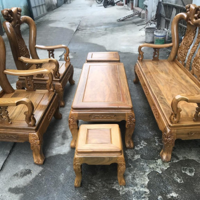 Bàn Ghế Minh Quốc Đào Gỗ Lim