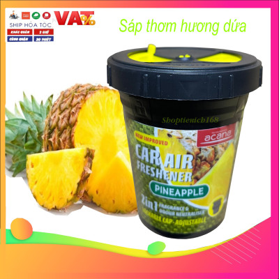 Sáp thơm ôtô thiên nhiên tiện dụng Acana 130g (hương cà phê)