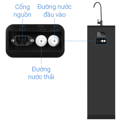 Máy lọc nước RO Panasonic TK-CA812M-VN 6 lõi - Hàng chính hãng - Bảo hành 12 tháng chính hãng