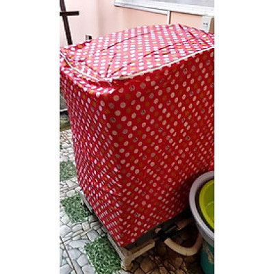 Áo bao máy giặt cửa ngang (trước) cho máy từ 9 - 10kg ,vải dù siêu bền tiện lợi , chống thấm nước , bảo vệ máy giặt dưới mọi thời tiết giao màu ngẫu nhiên
