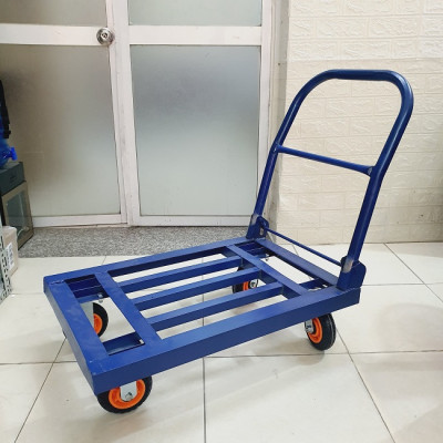 Xe Đẩy Hàng Trọng Tải Lớn 300kg Chất Lượng Cao Chữ V Màu Xanh