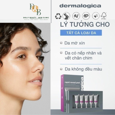 Peel da tại nhà RAPID REVEAL PEEL của Dermalogica - Dolly Beauty