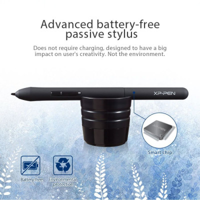 Tặng Kèm Găng Tay Vẽ - Bảng vẽ điện tử XP-PEN Star 03 V2 12INCH Bút Stylus không sạc - Hàng chính hãng - XP-Pen Star03 V2 Drawing Tablet Digital Graphics 10x6 inch for Beginner Kids with 8 Express Keys and Batter-Free P01 Stylus