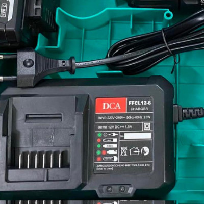 SẠC LITHIUM 12V ( CHO MODEL ADJZ20-10 VÀ ADPJ02-12) DCA FFCL12-6 - HÀNG CHÍNH HÃNG