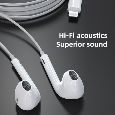 Tai nghe có dây nhét tai Rockspace ES06 kết nối bluetooth dành cho IP - Hàng chính hãng bảo hành 12 tháng