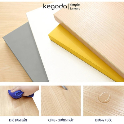 Kệ Gỗ 4 Tầng Để Sách, Tạp Chí Rộng 80cm Thương Hiệu KEGODA KGD14