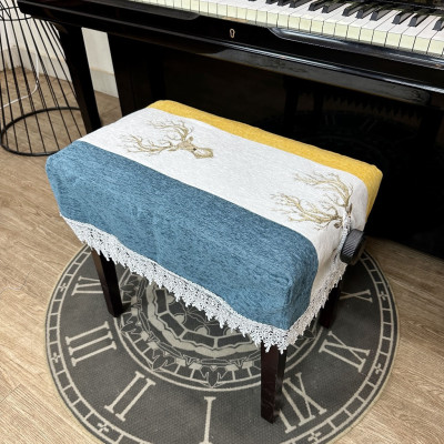 Khăn phủ đàn piano chống bụi chống xước phong cách Châu Âu cổ điển sang trọng - Hàng chính hãng