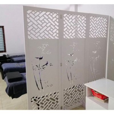 VÁCH NGĂN HUCHU CÂY TRÚC MÀU SẮC TRẮNG NGÀ CHẤT LIỆU GỖ NHỰA COMPOSITE CAO CẤP DI ĐỘNG TIỆN LỢI (Mua ít nhất 1 tấm)