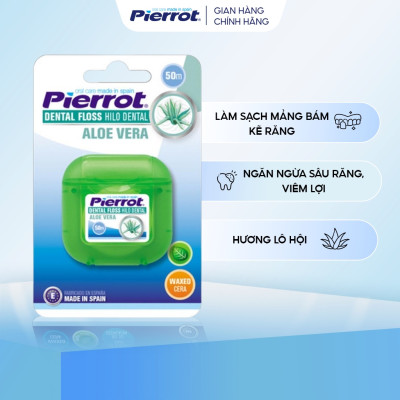 Chỉ nha khoa hương lô hội Pierrot 50m