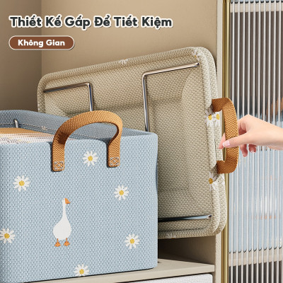Hộp đựng quần áo có quai xách 47x28x20cm