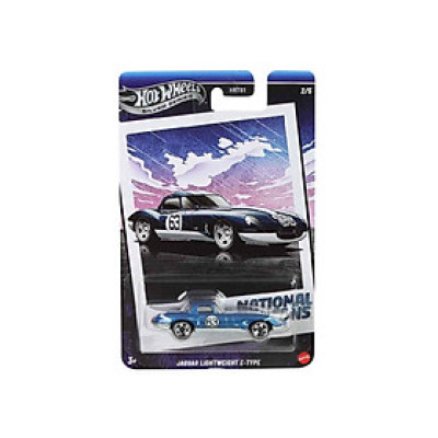 Đồ Chơi Mô Hình Siêu Xe Vintage Jaguar Lightweight E-Type HOT WHEELS JBY90/HRT81