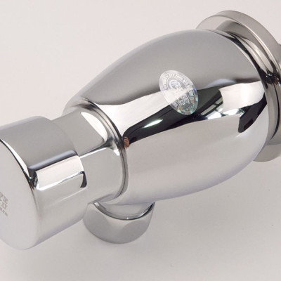 Van xả tiểu nhấn nam, chất liệu Đồng mạ Chrome Eurolife EL-XT140 (Trắng bạc)