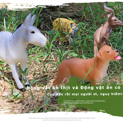 Đồ Chơi Mô Phỏng Các Con Thú Hoang Dã Dành Cho Trẻ Em