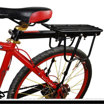 Ba ga xe đạp, gác baga xe đạp đa năng, chất liệu hợp kim nhôm bắt cốt yên chắc chắn. Phù hợp cho xe cỡ 24, 26, 27 inch