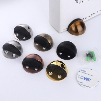 Chặn Cửa Bán Nguyệt , Chống Va Đập Cánh Cửa Với Tường, Miếng 3M Dán Sàn, Không Khoan. TakyHome 1100