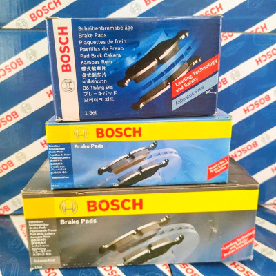 Bộ Bố Thắng Bosch Trước-Sau Toyota Vios (2003-2007) Altis (2004-2008)