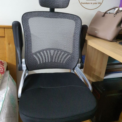 Ghế Giám Đốc, Ghế Văn Phòng  AZP FURNITURE Ergonomic AZP-9931 Đen - Nhóm Lươi Thoáng Mát, Tay Cất Gọn thông minh