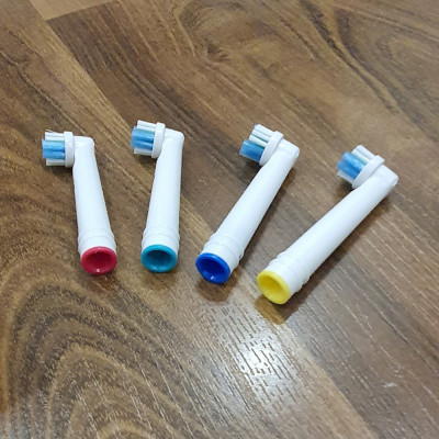 Set đầy đủ nhiều mã Bộ 4 đầu bàn chải đánh răng điện máy Oral B Braun chăm sóc răng miệng toàn diện – MIHOCO OralB Model EB-Hàng chính hãng