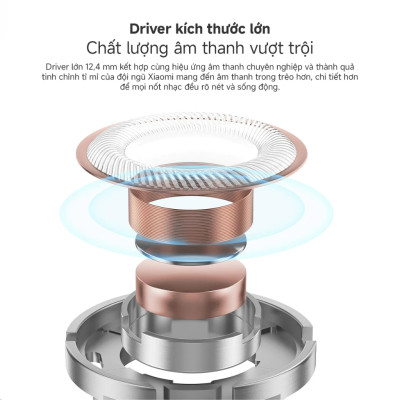 Tai Nghe Có Dây Xiaomi Type-C Earphone | Kết Nối Type-C | Micrô Nghe Gọi | Hàng Chính Hãng