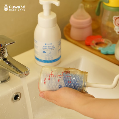 Nước rửa bình sữa  fuwa3e hữu cơ sinh học từ ezyme tự nhiên lên men từ dứa 300ml 