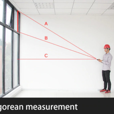 Thước đo khoảng cách và Đo góc New Edition bằng tia Laser xịn độ chính xác cao AGD-WAY