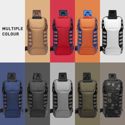 Túi đeo chéo ngực Ozuko chống trộm không thấm nước đa năng thời trang dành cho nam