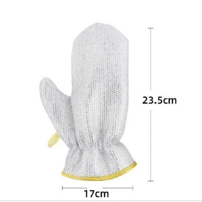 Găng Tay Rửa Chén Sợi Bạc Cách Nhiệt Đa Năng - Bảo Vệ Tay, Tiện Dụng Trong Nhà Bếp - HÀNG CHÍNH HÃNG MINIIN