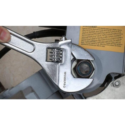 Bộ 3 mỏ lết 6 - 8 - 10inch  Workpro WP202514 Bộ cờ lê điều chỉnh được - Hàng chính hãng