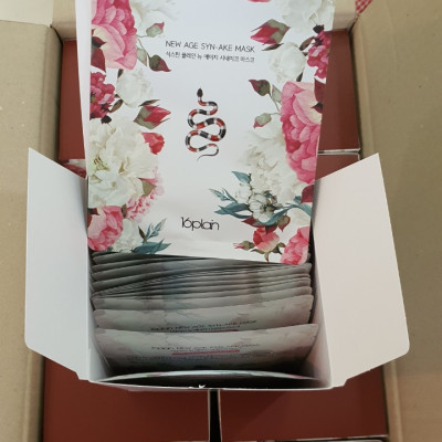 Hộp 30 mặt nạ dưỡng trắng da, ngừa mụn, chống lão hoá 16plain New Age Syn-Ake Mask x 30ml