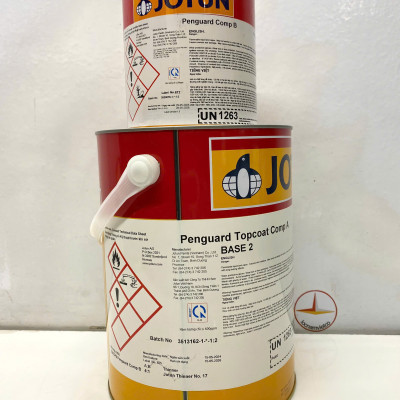 Sơn Epoxy Jotun Penguard Topcoat base 2 màu xám - Grey 0038 _5L/bộ