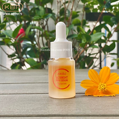 Bộ 4 Chai Serum Vitamin C - VC BRITGH MAX SERUM - 1 Bộ Tặng 50g Mặt Nạ Dẻo - Làm Sáng Da, Dưỡng Da, Mờ Thâm, Mờ Nếp Nhăn (Hàng Chính Hãng)