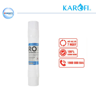 Bộ lõi lọc nước Karofi màng RO 100 GPD và bộ lõi chức năng Smax hiệu suất cao Hp6.2 dùng cho máy lọc nước Karofi - Hàng chính hãng
