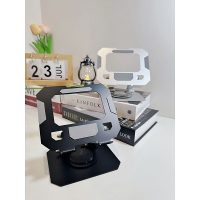 Giá Đỡ Máy Tính Bảng, Điện Thoại L08 Xoay 360 Độ Gấp Gọn Đế Tản Nhiệt Kim Loại