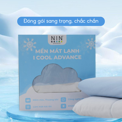 [CHĂN HÈ MÁT LẠNH] Mền lạnh I Cool Advance NIN House NM8034 1m6x2m1 | Chăn chần bông Ice Silk lạnh như tencel