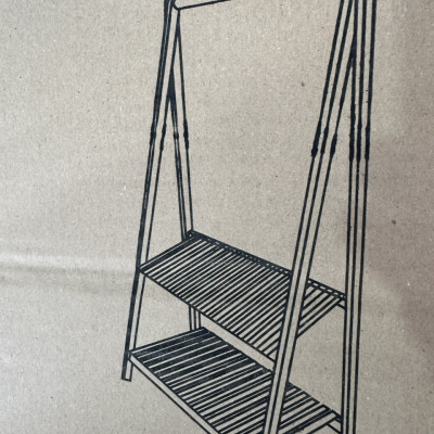 Kệ treo chữ A Vintage Juno Sofa Cao 1m5 x sâu 450 cm x rộng 1m2