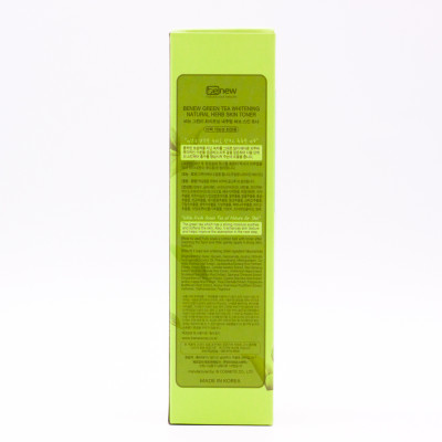 Nước hoa hồng trắng da trà xanh Benew Green Tea Whitening Natural Herb Skin Toner (150ml) – Hàng Chính Hãng