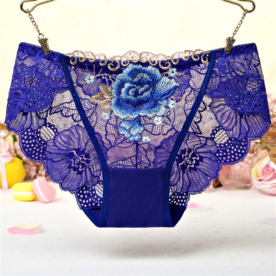Combo 05 Quần Lót Ren Thêu Hoa Hồng Mềm Mại Quyến Rũ (Giao màu ngẫu nhiên)