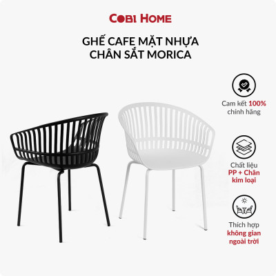 Ghế nhựa quán cà phê Morica - 395209