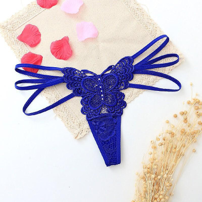 Quần Lót Lọt Khe Thêu Ren Hình Bướm Sexy Gợi Cảm ( WL44)