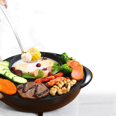 BẾP LẨU NƯỚNG ĐIỆN ĐA NĂNG 2 TRONG 1 - HÀNG CHÍNH HÃNG