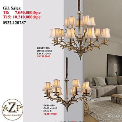 ĐÈN THẢ TRẦN (TAY) / ĐÈN TRANG TRÍ AZP-TT9011 phong cách Tân Cổ Điển, hàng nhập khẩu AZP