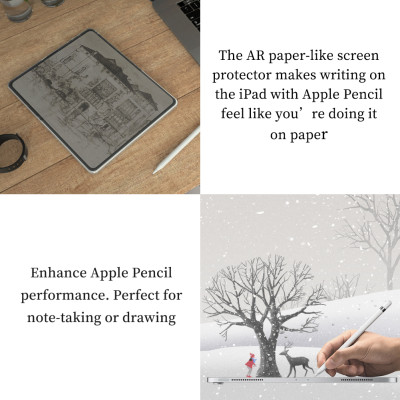 Dán màn hình dành cho iPad Thương Hiệu Nillkin AG Paper-like chống vân tay cho cảm giác vẽ như trên giấy - Hàng Nhập Khẩu