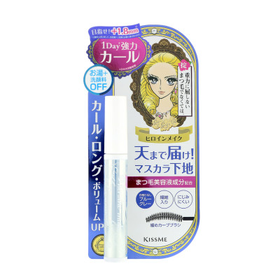 Mascara Lót Nền Chống Trôi, Nâng Dài Mi Kissme Heroine Make Curl Keep Mascara Base  (6g)