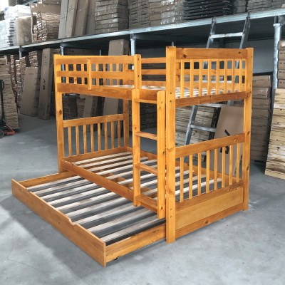 [Miễn phí vận chuyển, lắp đặt] Giường tầng xuất khẩu Derry 1m/1m - IBIE