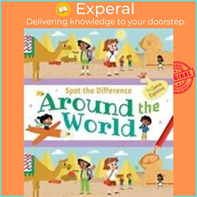 Sách - Spot the Difference Around the World by Genie Espinosa (UK edition, paperback)