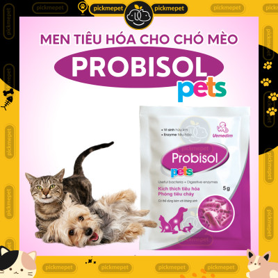 Men Tiêu Hóa Probisol Vemedim Pets cho Chó Mèo - Gói 5g