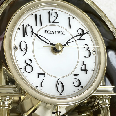 Đồng hồ để bàn Nhật Bản Rhythm 4RH796WU23 – Kt 22.5 x 29.0 x 15.5cm, 1.18Kg. Vỏ nhựa, dùng PIN